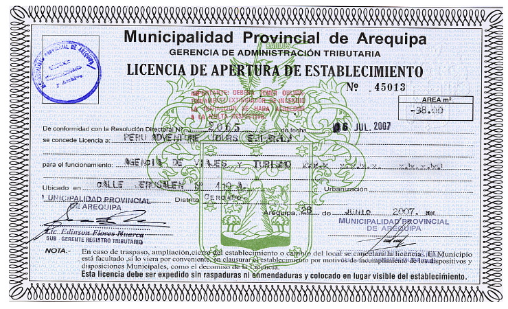 licencia-funcionamiento-arequipa-peru